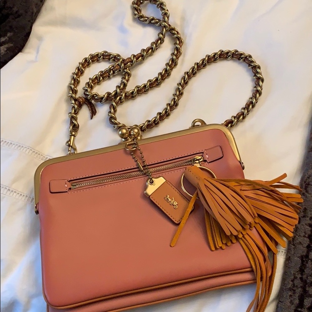 Coach chain purse